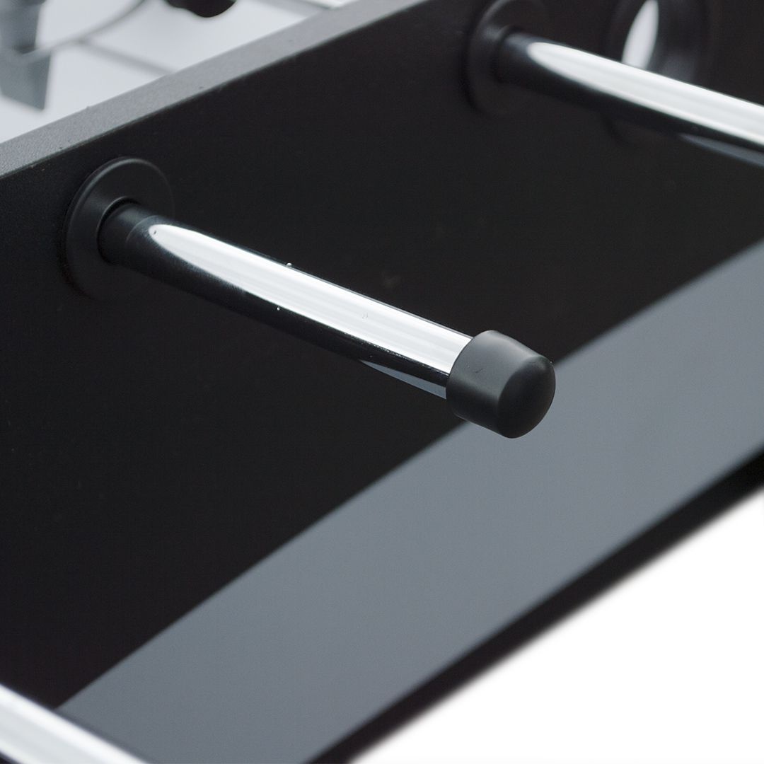 Настольный футбол кикер Hit 122 x 64 x 79 см черно-серебристый