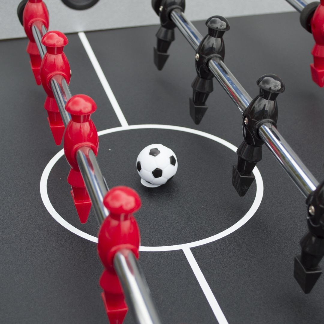 Настольный футбол кикер HIT 122 x 66 x 79 см черно-красный