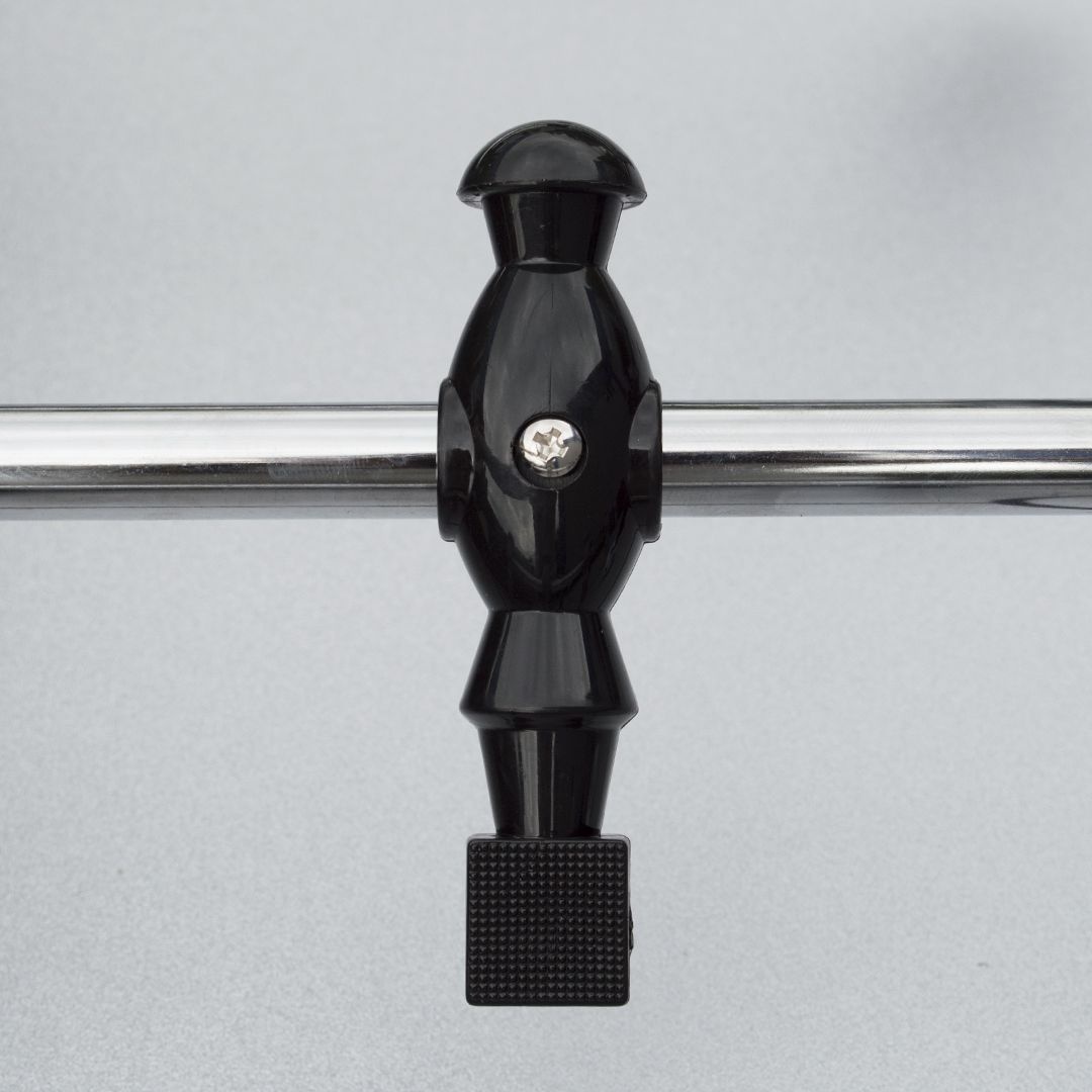 Настольный футбол кикер Hit 122 x 64 x 79 см черно-серебристый