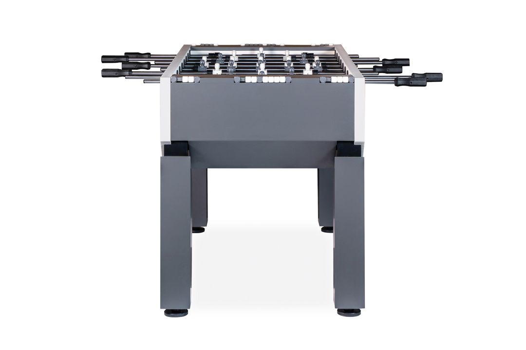 Игровой стол - футбол NineStar Iron Pro ITSF Grey (144х75,5х90)