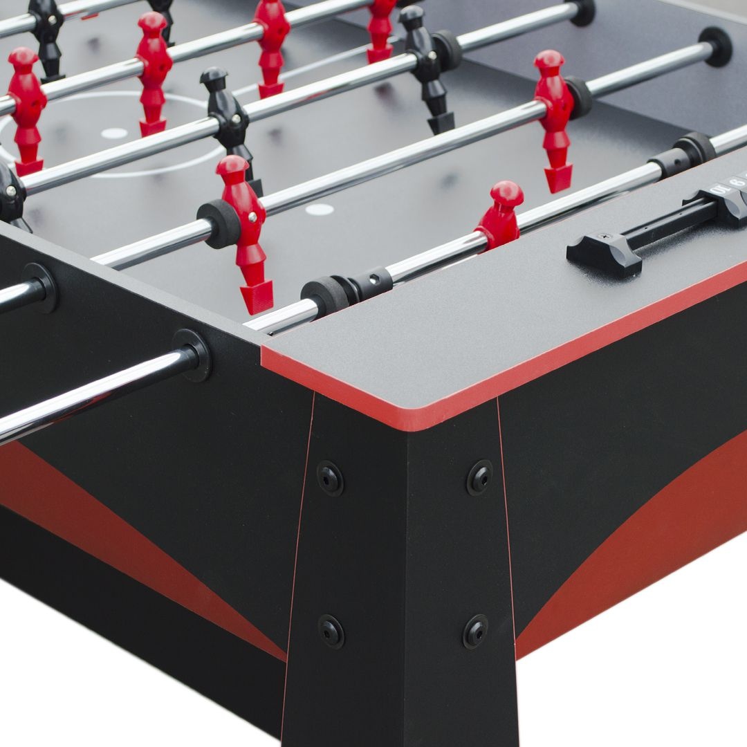 Настольный футбол кикер HIT 122 x 66 x 79 см черно-красный