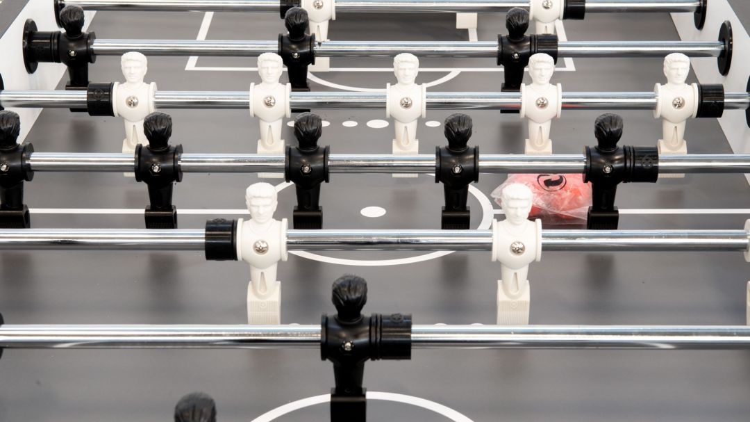 Настольный футбол кикер Prime черно-серый