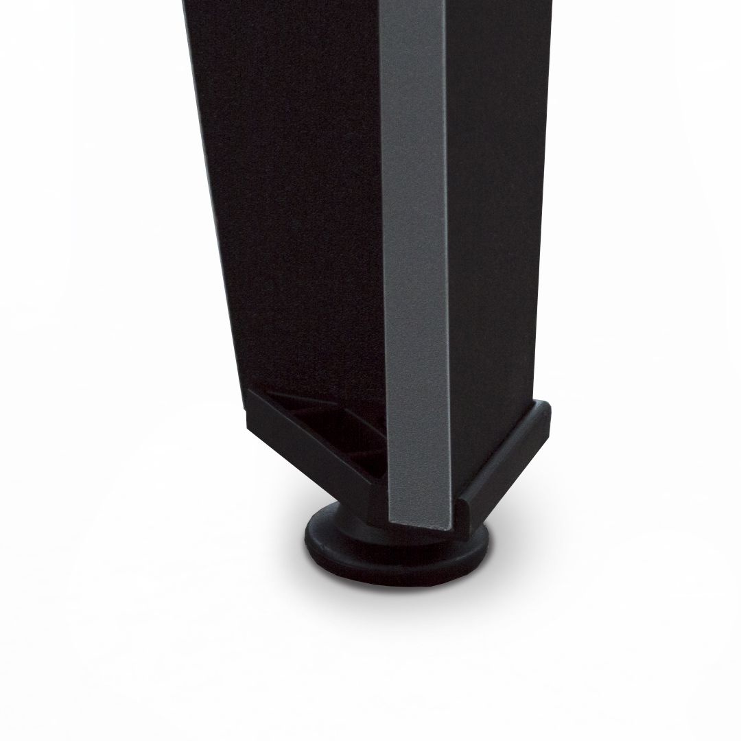 Настольный футбол кикер Hit 122 x 64 x 79 см черно-серебристый