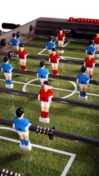 Настольный футбол Garlando F-2 Telescopic (121x61x81см)