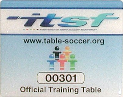 Профессиональный тренировочный настольный футбол ITSF-стандарта Garlando Pro Champion