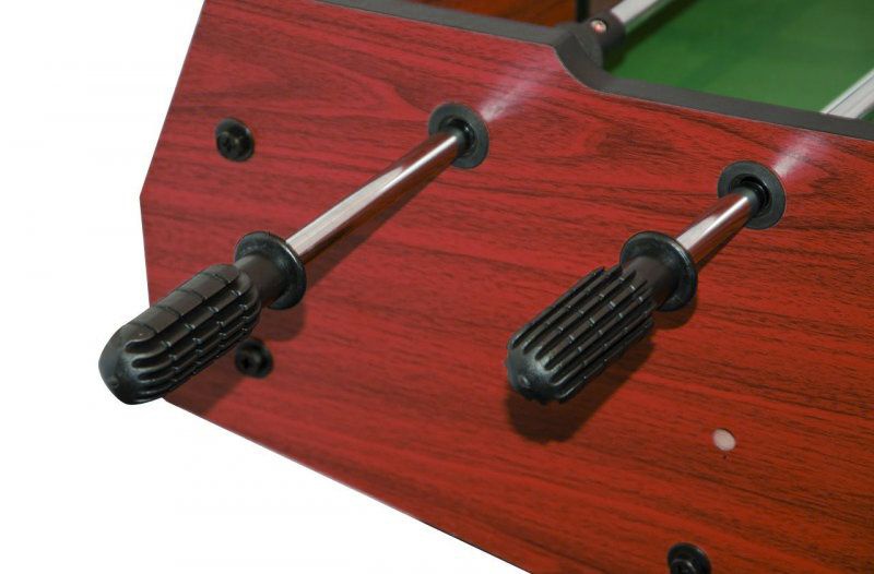 Настольный футбол кикер Maccabi Mini махагон складной