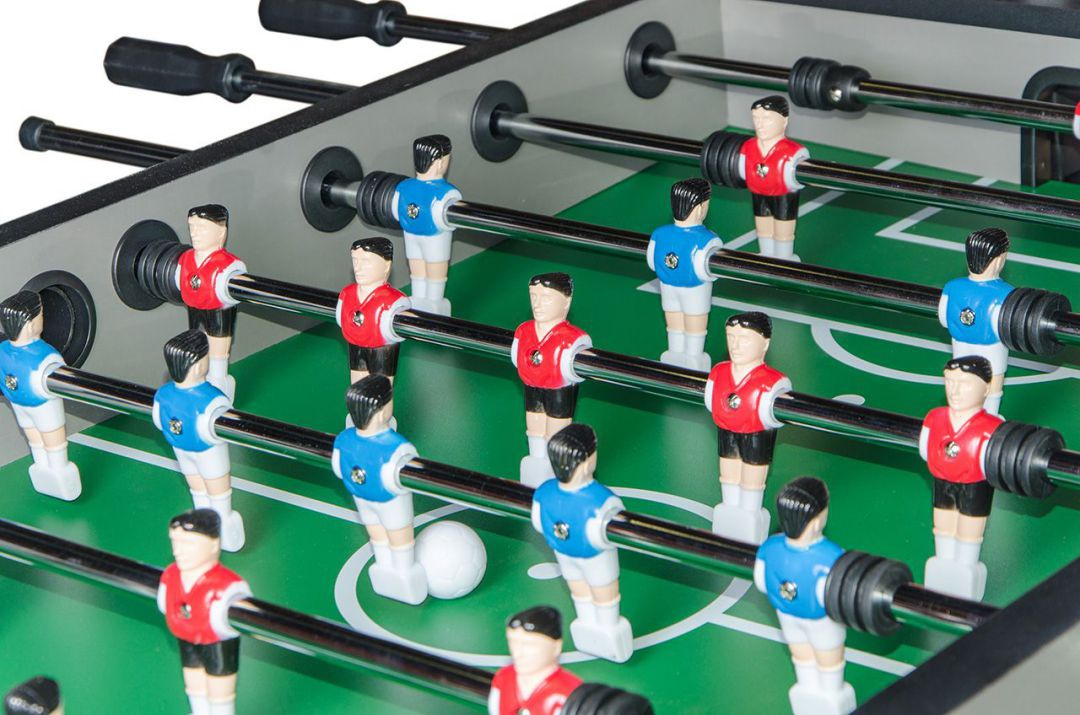 Настольный футбол кикер Roma III серый