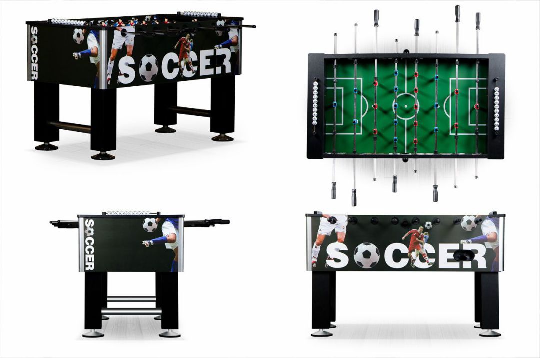 Настольный футбол кикер Roma IV черный