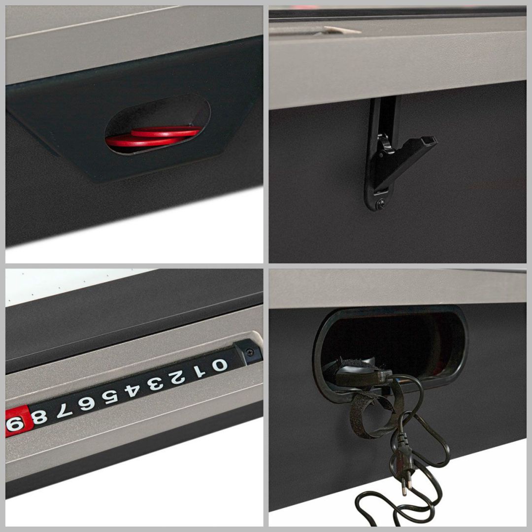 Многофункциональный игровой стол 6 в 1 Tornado black