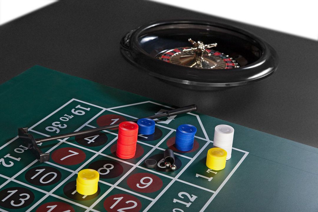 Многофункциональный игровой стол 6 в 1 Tornado black