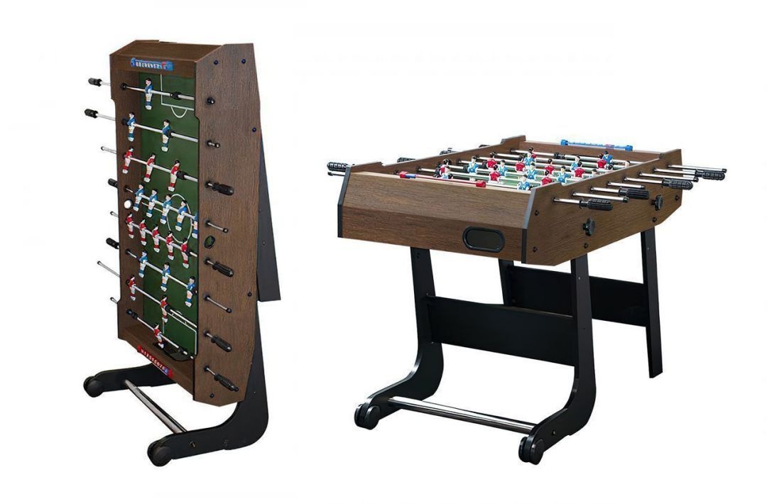 Настольный футбол кикер Maccabi Mini венге складной